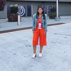 Love Culture Red Jumpsuit